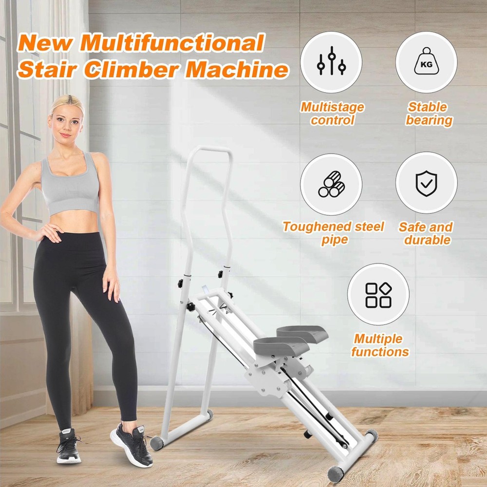 NEW Version Vertical Climber Stair Stepper Machine For Home Gym Exercise