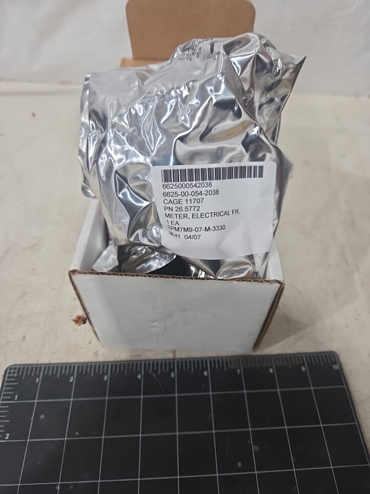 Ideal Precision 26.5772 Frequency Meter 55-65 Hertz