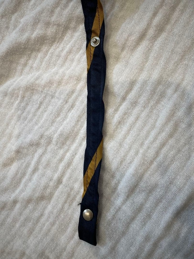 Maglia Francesco Navy Yellow Stripe Folding Umbrella SHIPS Authentic