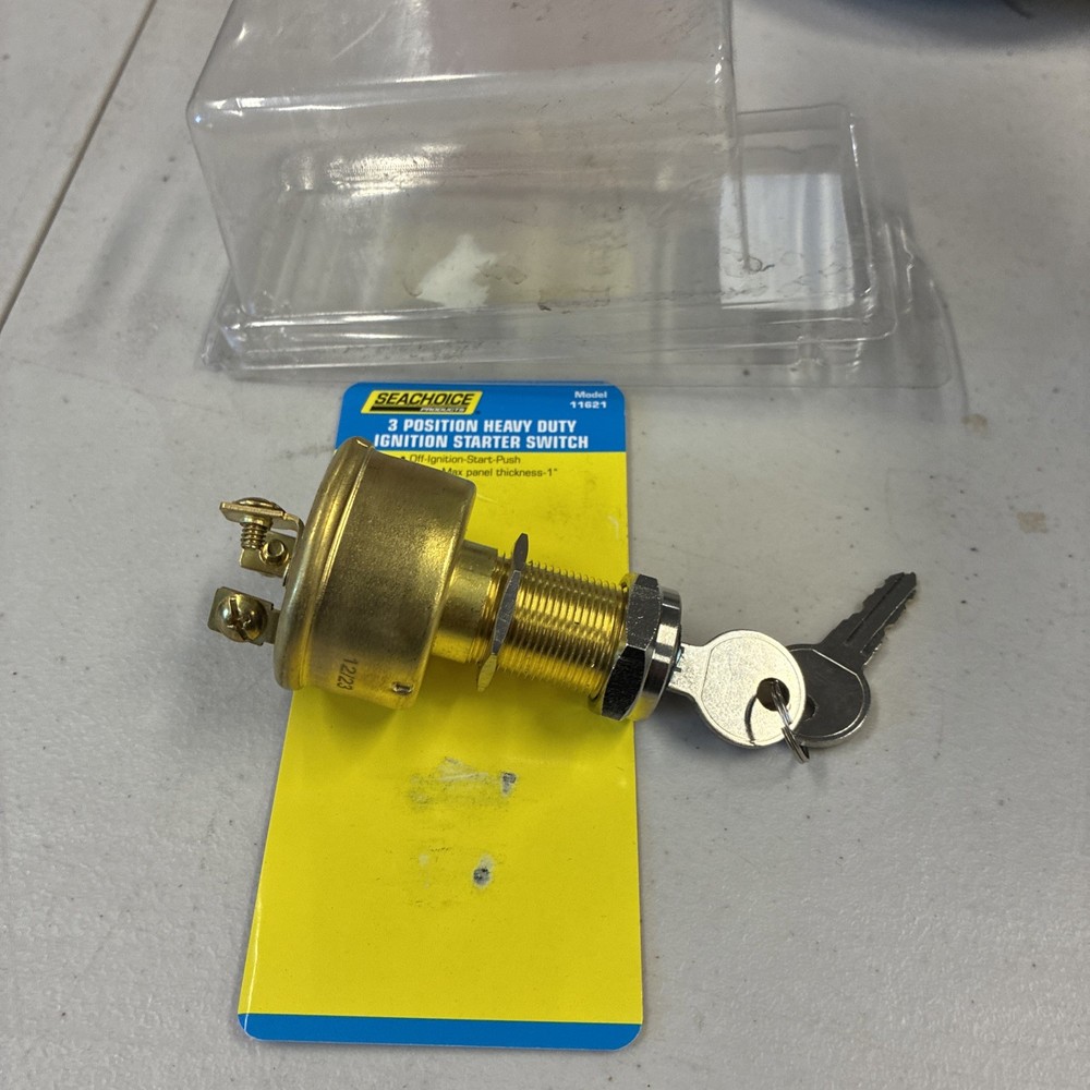 Seachoice 3-Position Heavy Duty Ignition Starter Switch