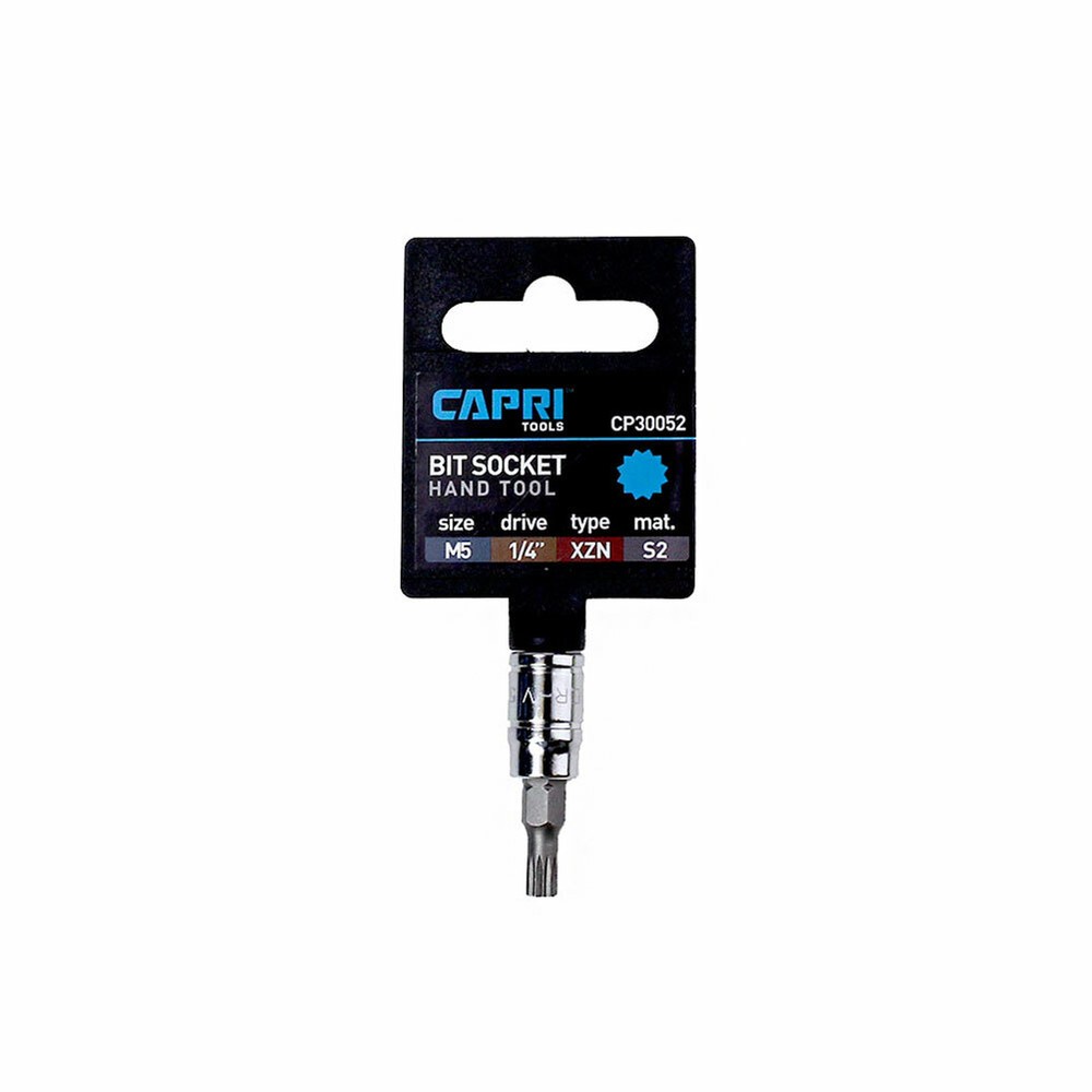 Capri Tools XZN Triple Square Bit Socket, Regular and Extra Long