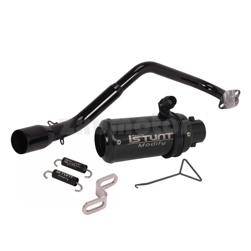 Side Mount Full Exhaust System Header Pipe For Honda MSX125 Grom 2013-2023