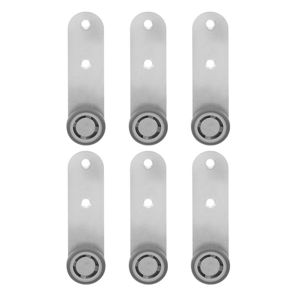 6 Pcs Sliding Closet Door Wheels Guide Roller Heavy Duty Rollers