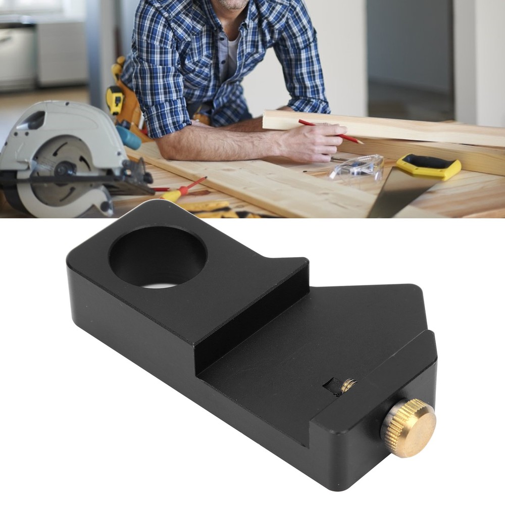 Woodworking Ruler Positioning Adjuster Efficient Tool For Carpenter Aluminum All