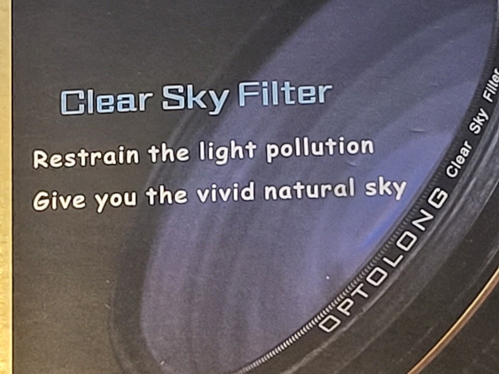 OPTOLONG CLEAR SKY FILTER - 77mm - (OTL-CS-77) - NEW