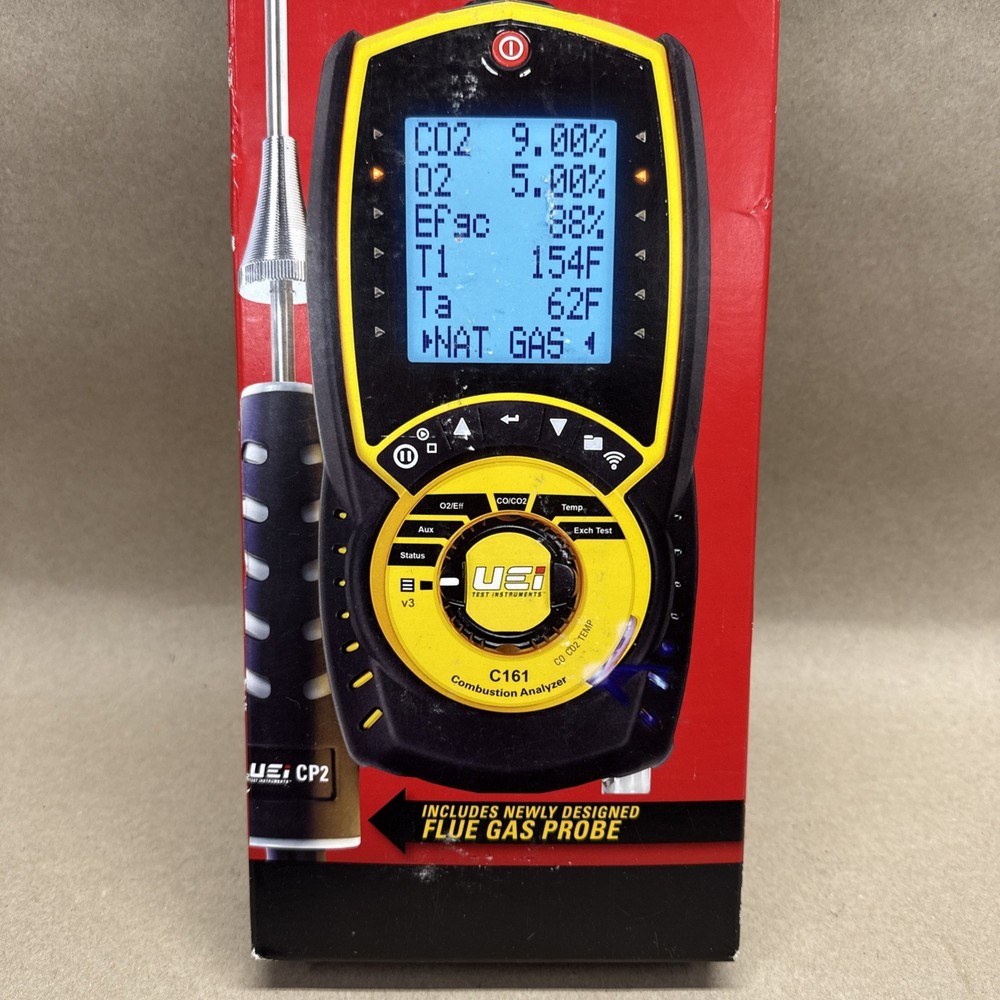 UEi C161 - Residential Combustion Analyzer