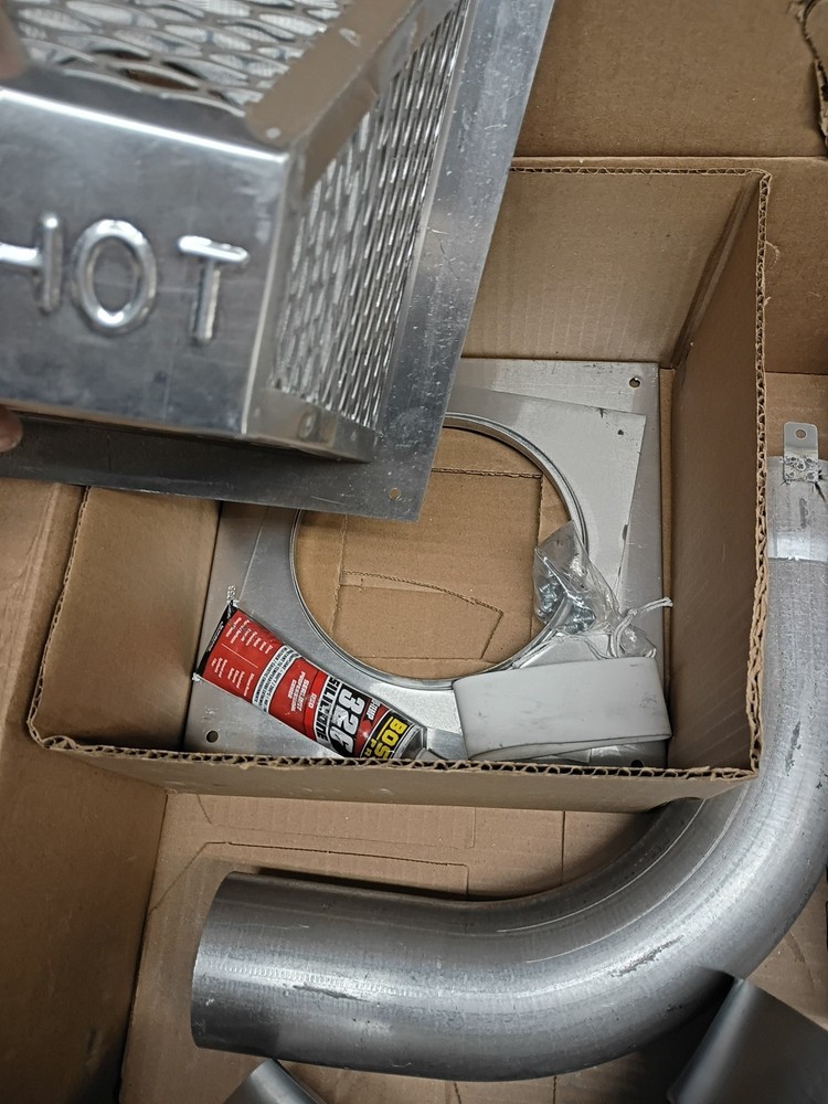 ProTech AS41461-1 Vent Assembly Kit Rheem Direct Vent Guardian System, Open Box,