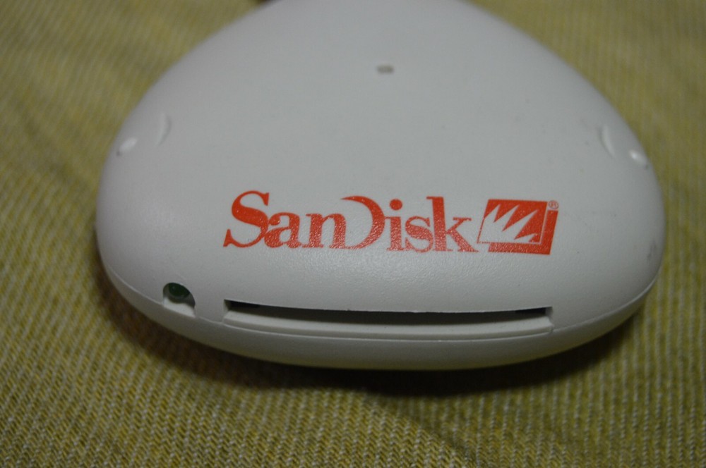 Vintage Sandisk Imagemate 20-90-00055 USB Compact Flash Card Reader Original