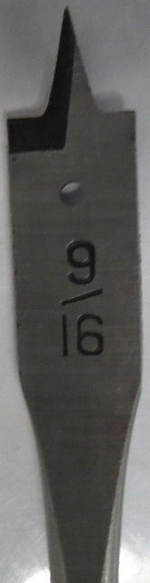 Irwin IW706 9/16" x 10" Flat Boring Bit 4 PCS