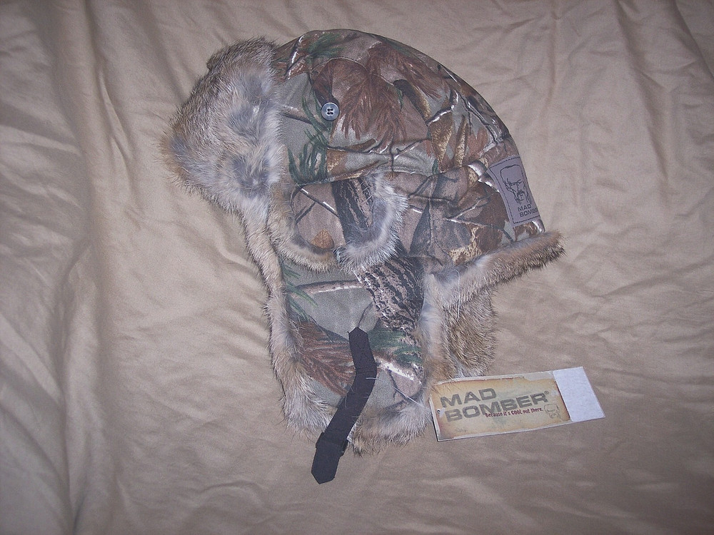 Genuine Mad Bomber Hat Large Trapper Hat Aviator Hat  Mossy Oak Infinity $90
