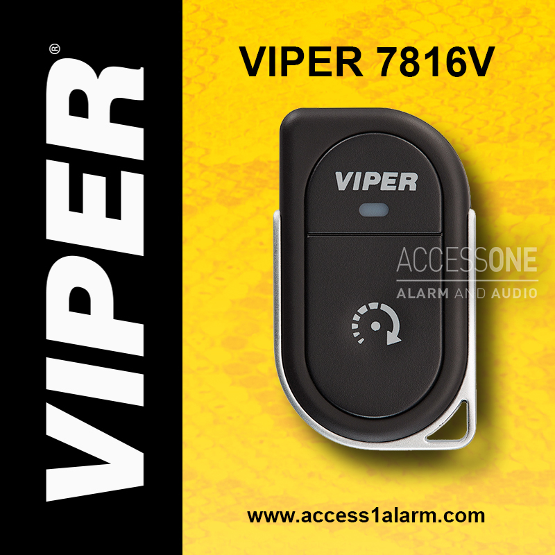 Viper 7816V 2-Way 1-Button Replacement Remote Control Transmitter EZSDEI7816