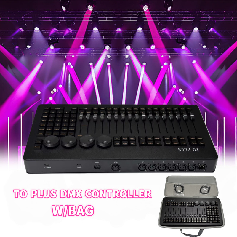 Mini to Plus Command Wing Lighting Console W/BAG Command DMX DJ Light Controller