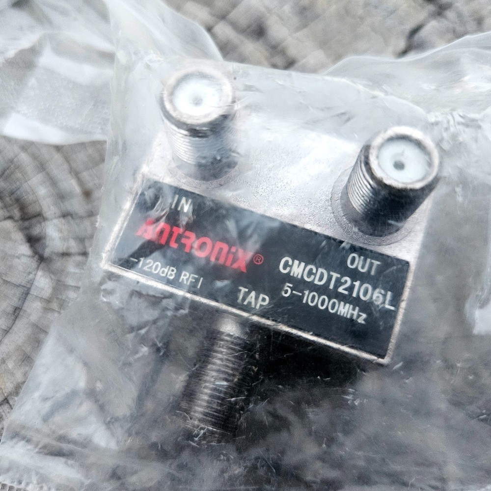 3 UNITS Antronix 6db High Performance Directional Tap Antenna Splitters Cable 📺