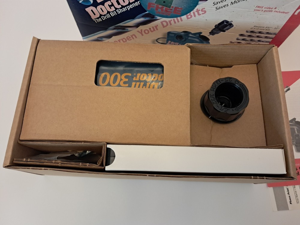 Drill Doctor The Drill Bit Sharpener Model 300 New Sharpens 3/32" to 1/2" Bits