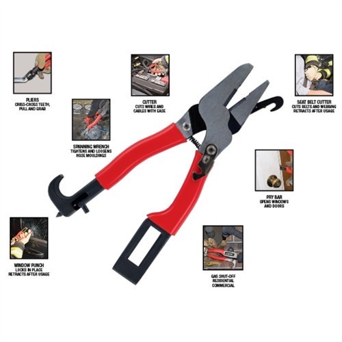 EMI Fire Power Rescue Tool | #911 | EMS, Firefighters, Military | Multitool