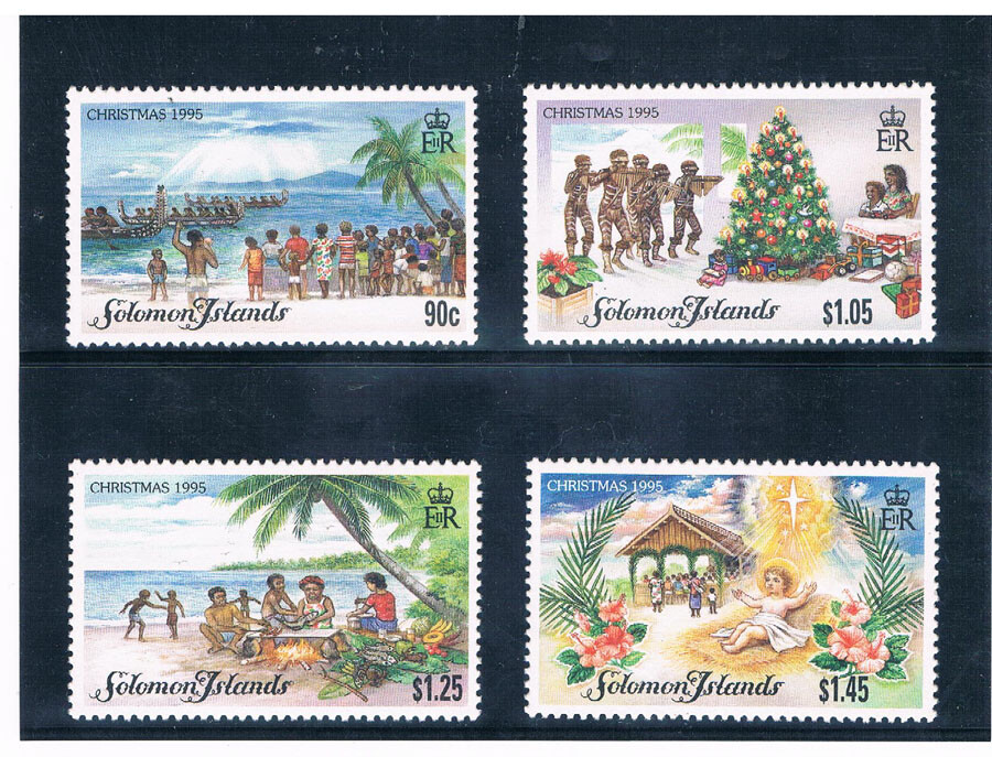 SOLOMON ISLANDS 1995 Christmas CV $5.00