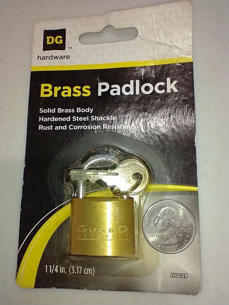 Brass Padlock