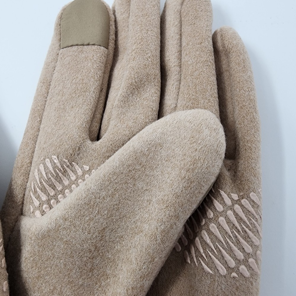 New Zechao Womens Warm Winter Soft Sueded Polyester Fully Lined Gloves TouchTech