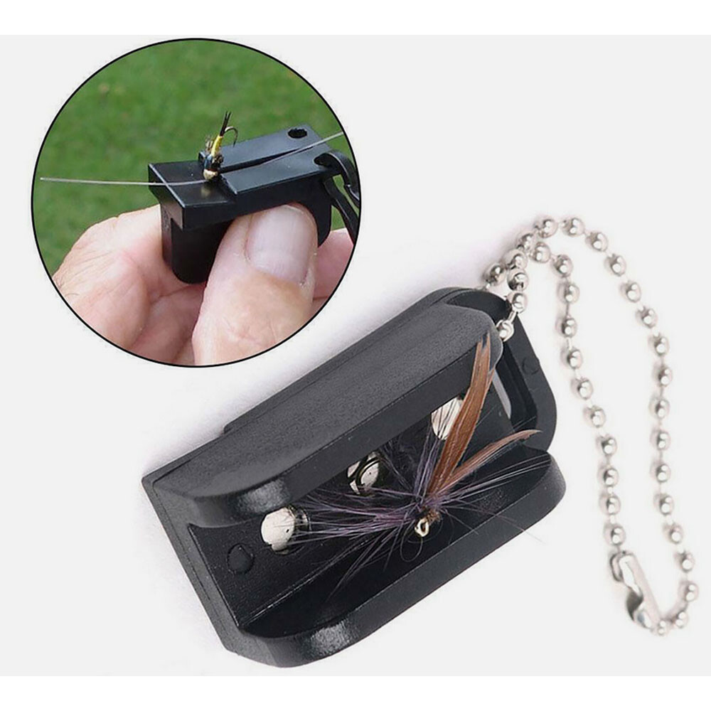 2 Pcs Fishhook Threader Fishing Line Tying Tool Fly Fishing Hook Threader HOT
