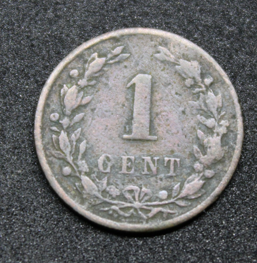 1878 Netherlands 1 cent