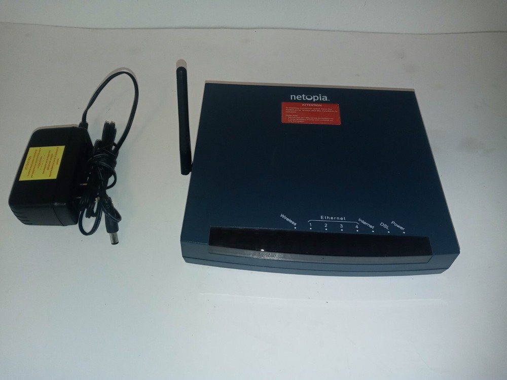 Netopia 3347-02 Four-Port Wireless Gateway Tested