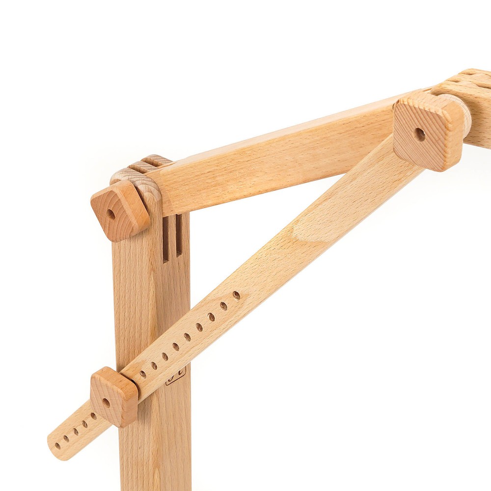 Needlework Floor-standing type Stand with Adjustable Frame Made of organic beech