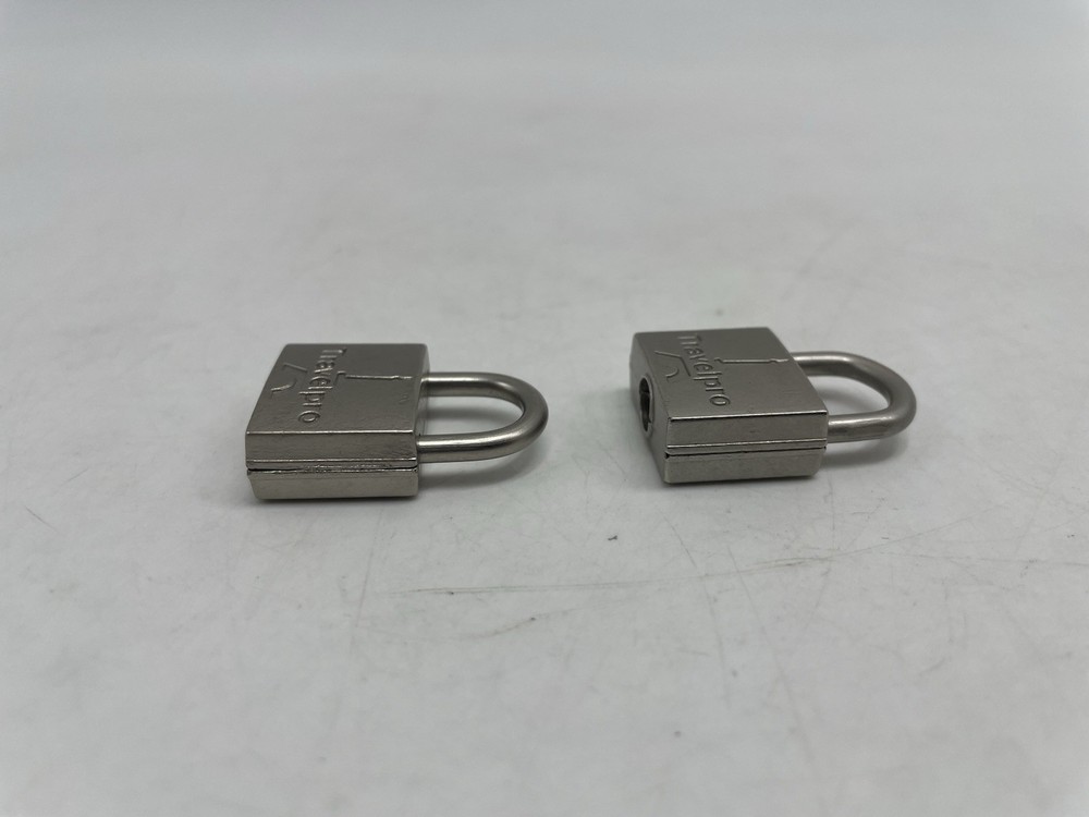 2 Travelpro Mini Padlock Suitcase Lock with 4 Keys Original