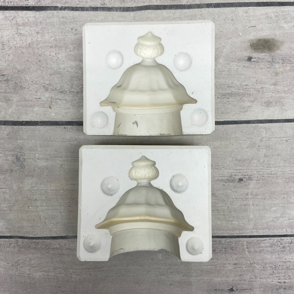 GE Ceramic Cast Mold Tea Pot Lid Pottery Craft Supply #11