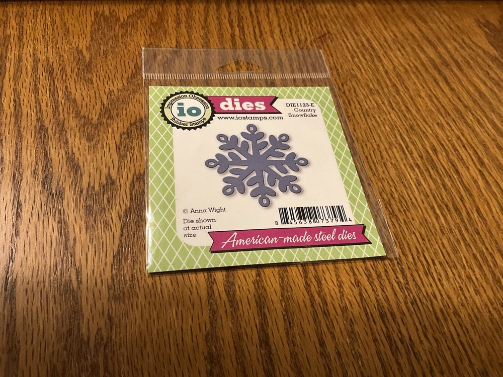 New Impression Obsession Snowflake Dies