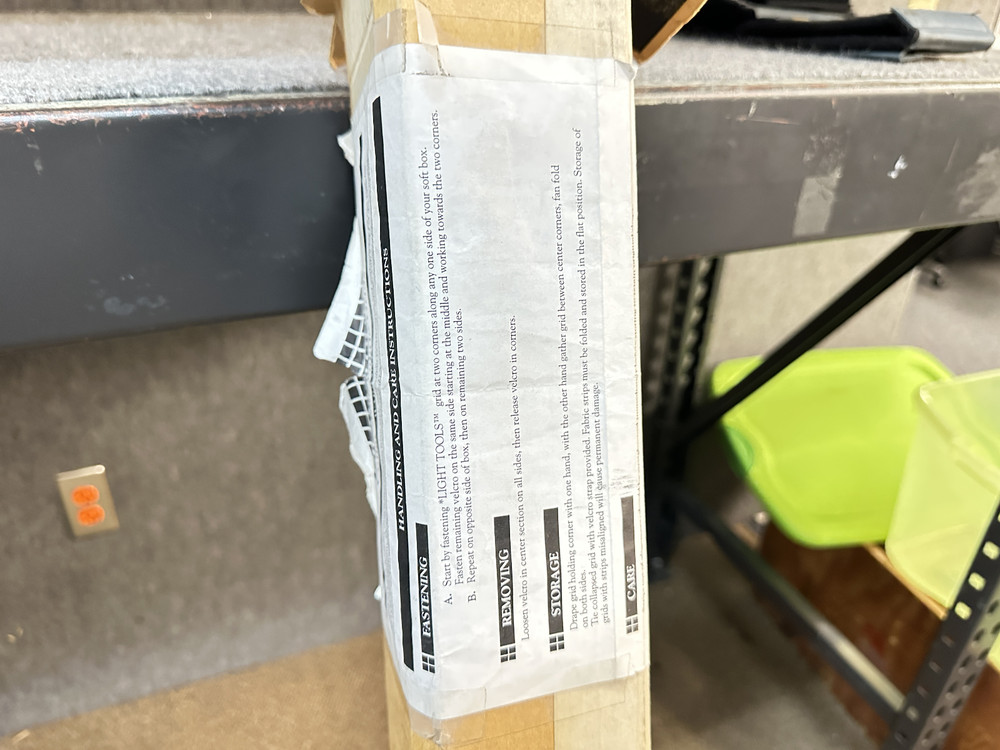 Light Tools Collapsible Fabric Blinds, Small (28' x 23')