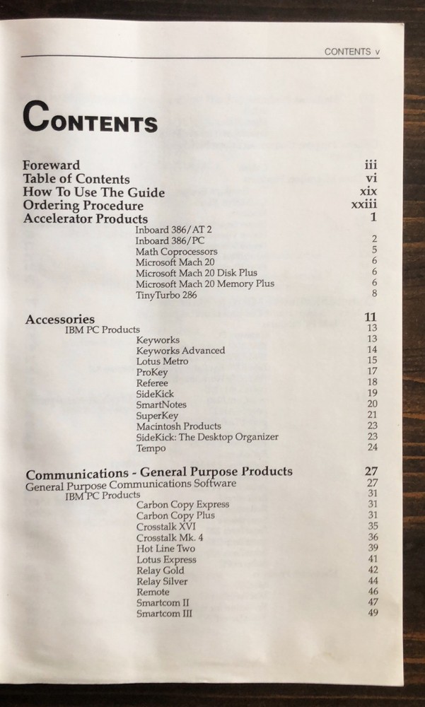 The Corporate Software Guide : Eighth Edition 1988 (IBM PC, Macintosh software)