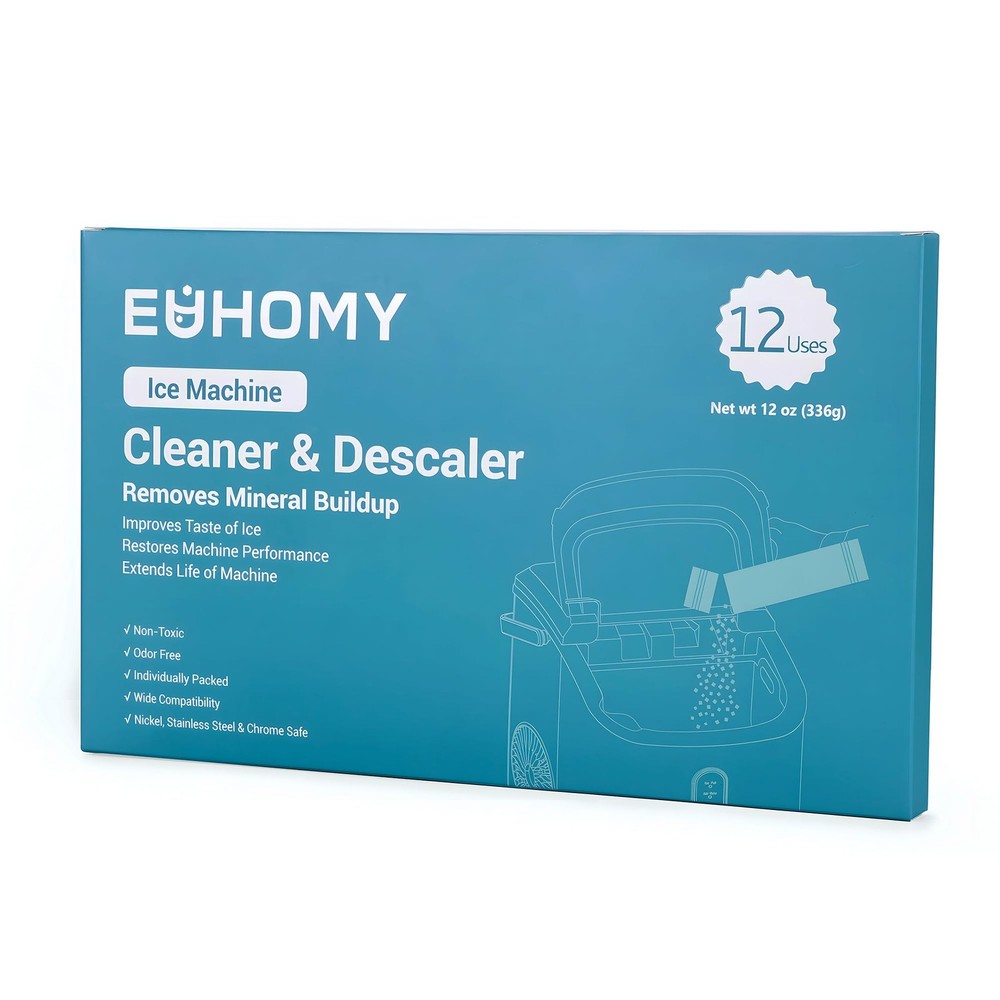 Ice Maker Cleaner & Descaler | 12 Use & Individually Packed | Ice Machine Cle...