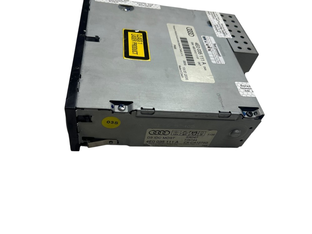 Audi A6 C6 CD Changer 4E0035111A 4E0910111F