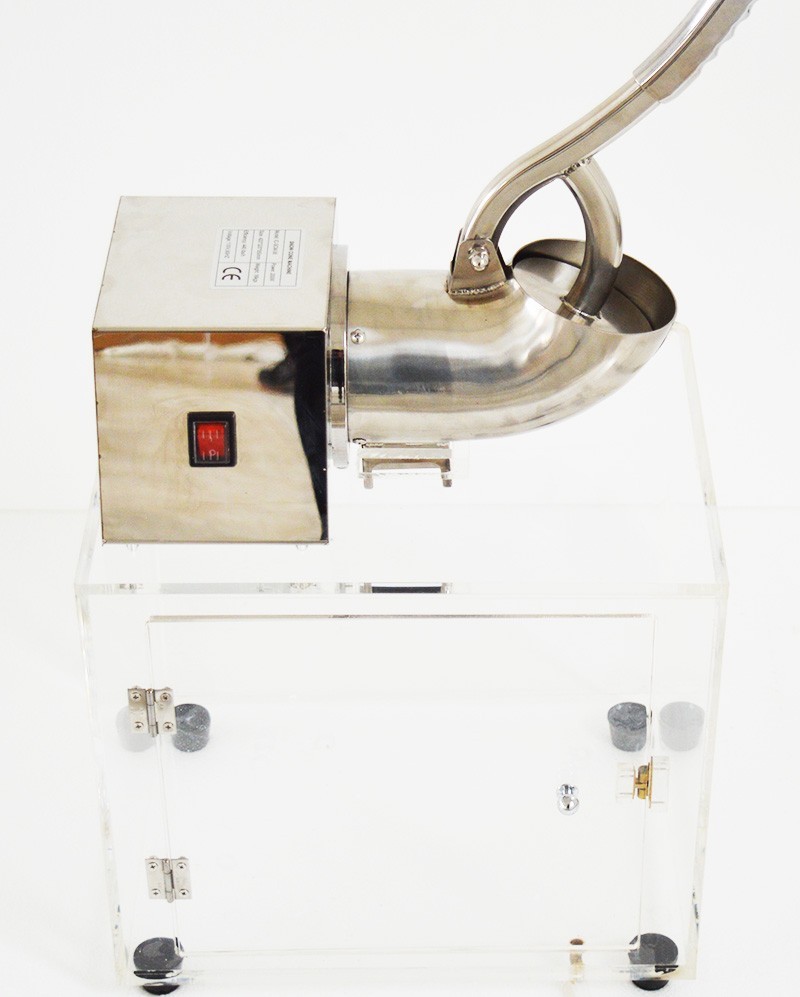 110V Electric Ice Crusher Commercial Shaved Ice Machine Milkshake Maker