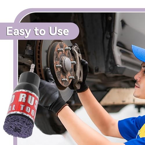Stud Rust Removal Tool, Wheels Stud and Hub Cleaner Stud Rust Removal Tool