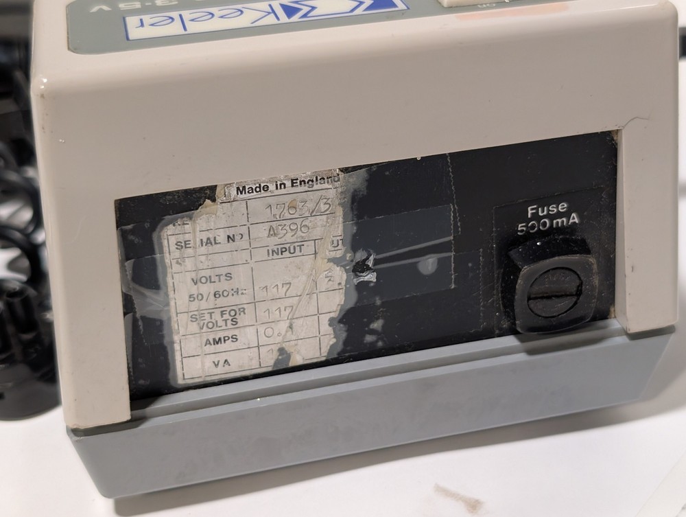 Keeler Lift-A-Lite 3.5V diagnostic instrument power source, see description note