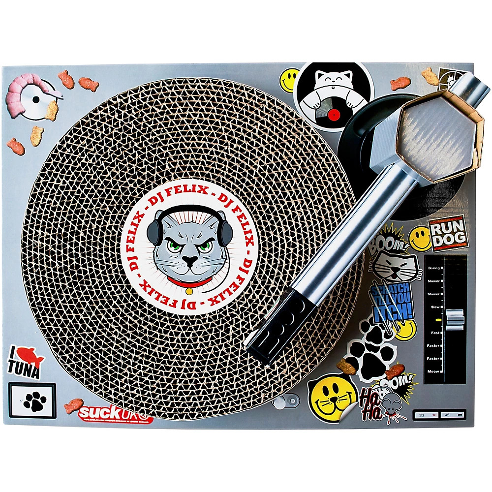 SK Cat DJ Scratching Deck