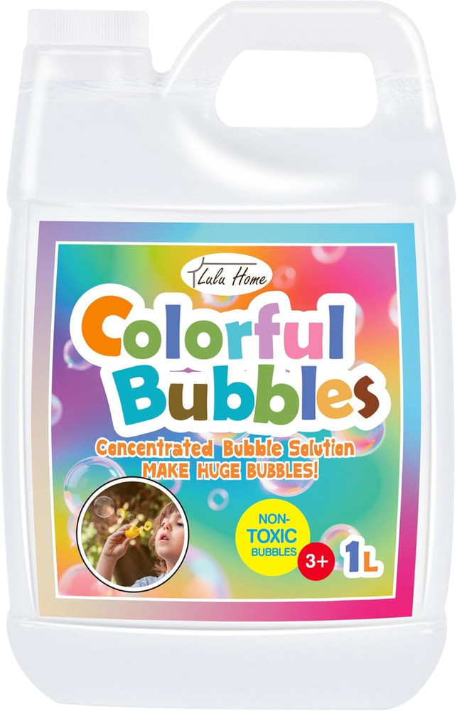Bubble Solution Refill - 1L for Bubble Machines & Parties