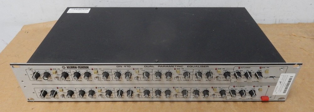 KLARK TEKNIK DN 410 Dual-Channel Five-Band Parametric Equalizer