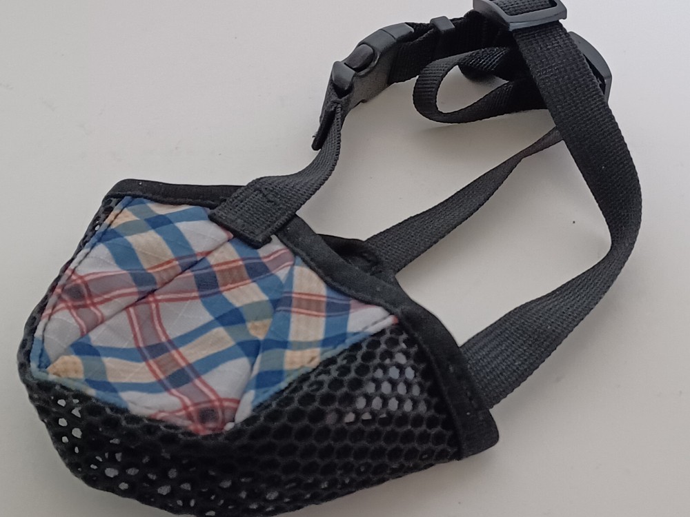 Starpetgo Soft Dog Muzzle Anti Biting Chewing Licking Size M