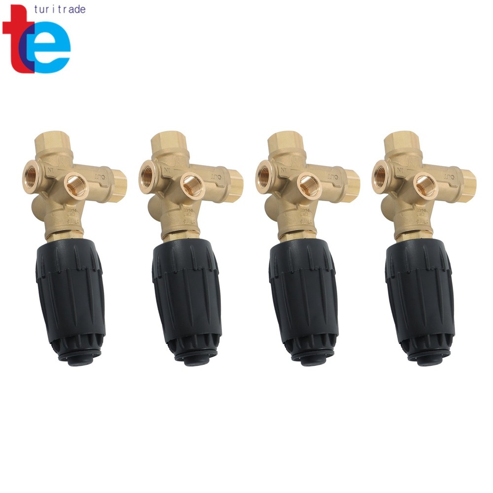 4 Pack AR VRT3-310 Washer Pump 4350 PSI 8GPM 3/8" FNPT For Unloader Valve