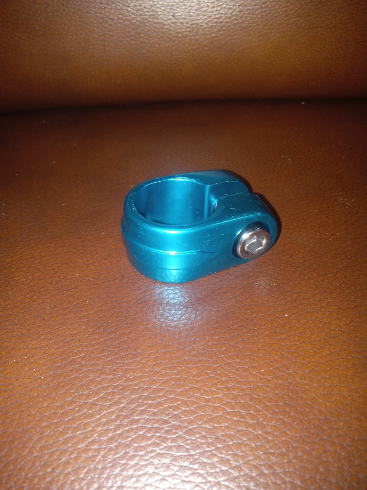 Suntour Style Seat Clamp BMX 1" Bright Blue