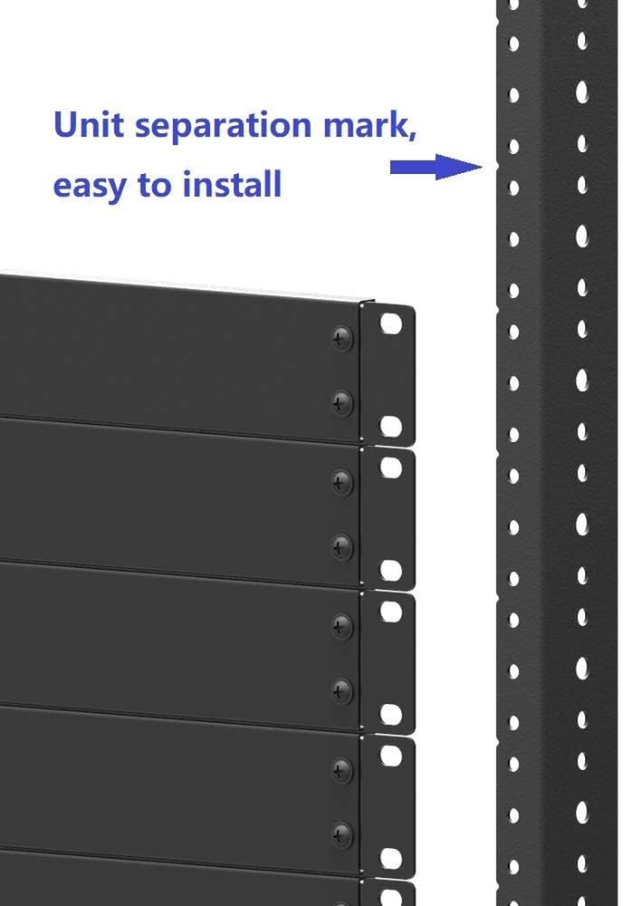 4U Rack Rails Kit with Hardware - 2 Pieces (4URR)