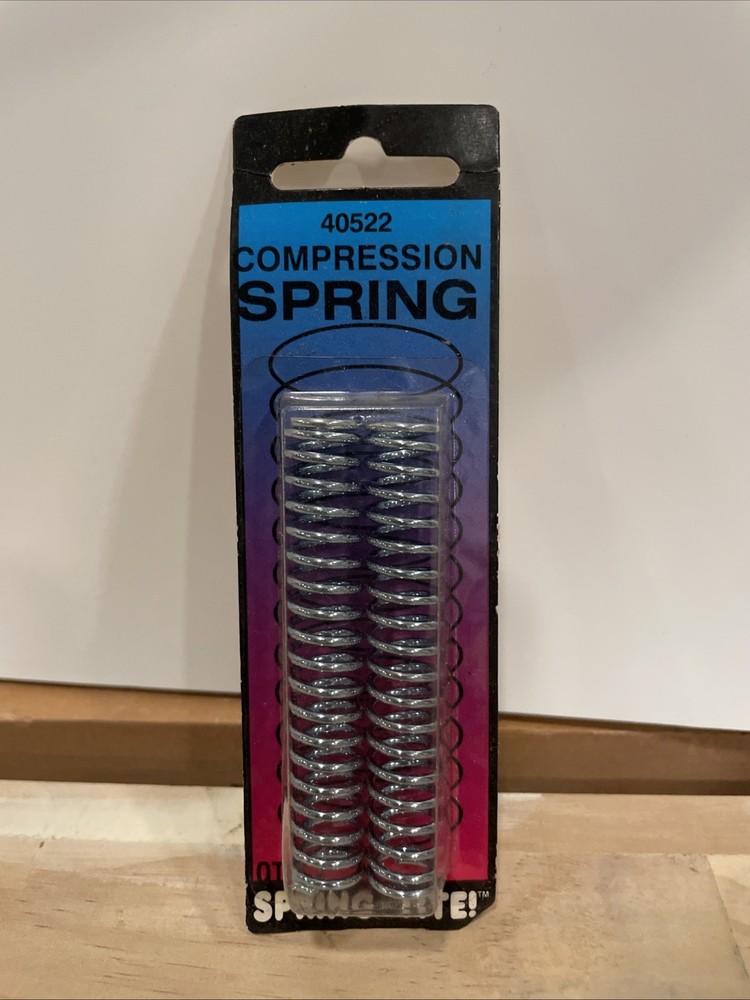 Spring-Tite 40522 Compression Spring 3" x 1/2" x 0.062" (2 Pack)