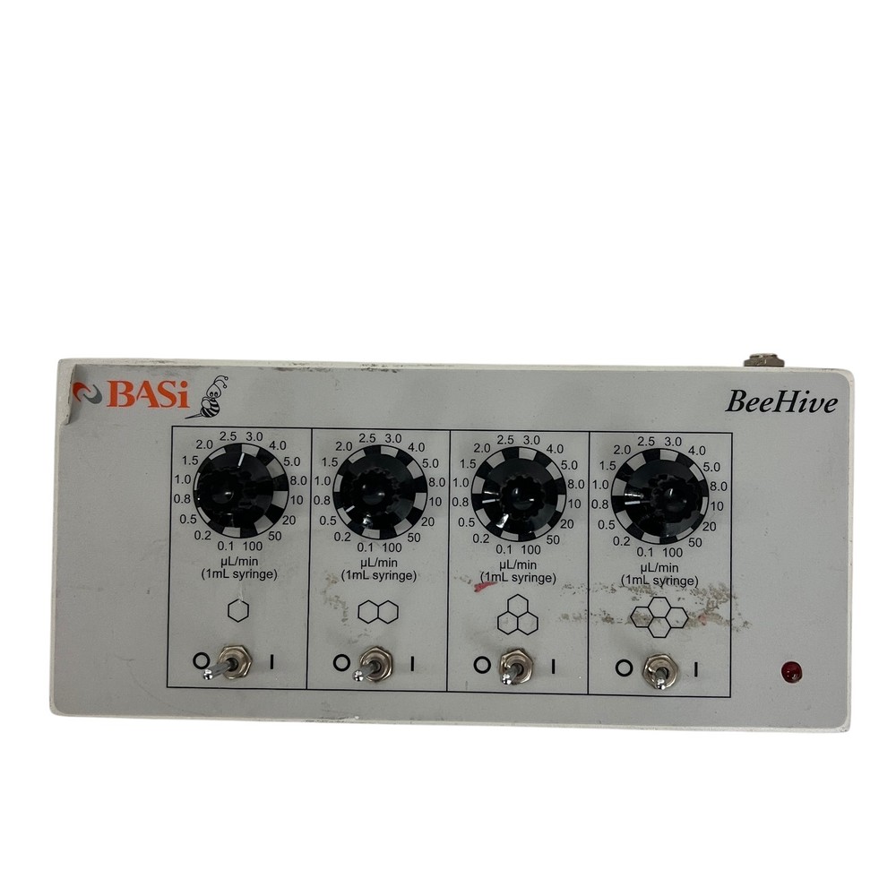 Bioanalytical Systems BASi MD-1001 Baby Bee Syringe Pump with BeeHive Controller