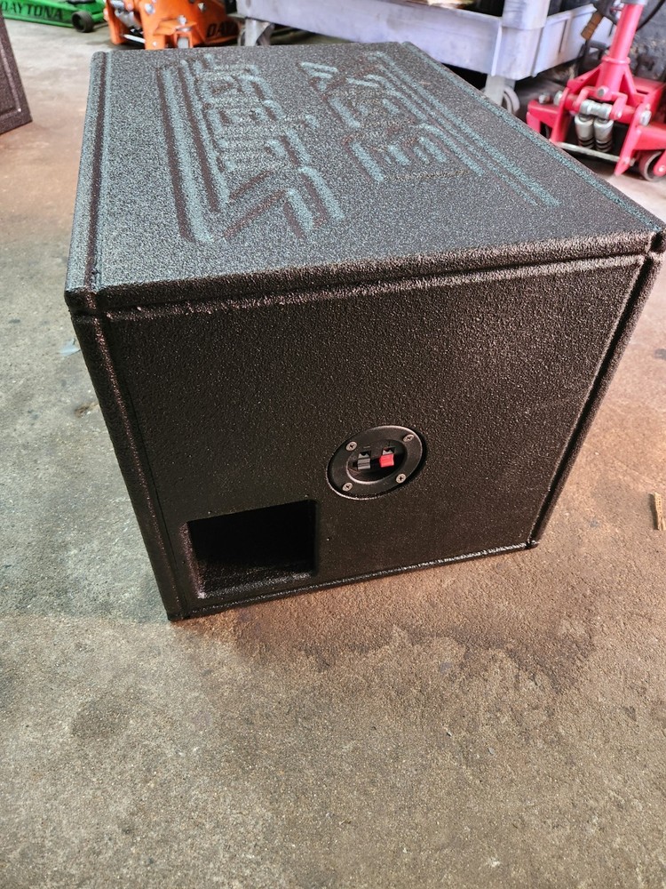 Custom Single 12" 10" 8" Subwoofer enclosure Sub Box Ported vented 3/4ths MDF