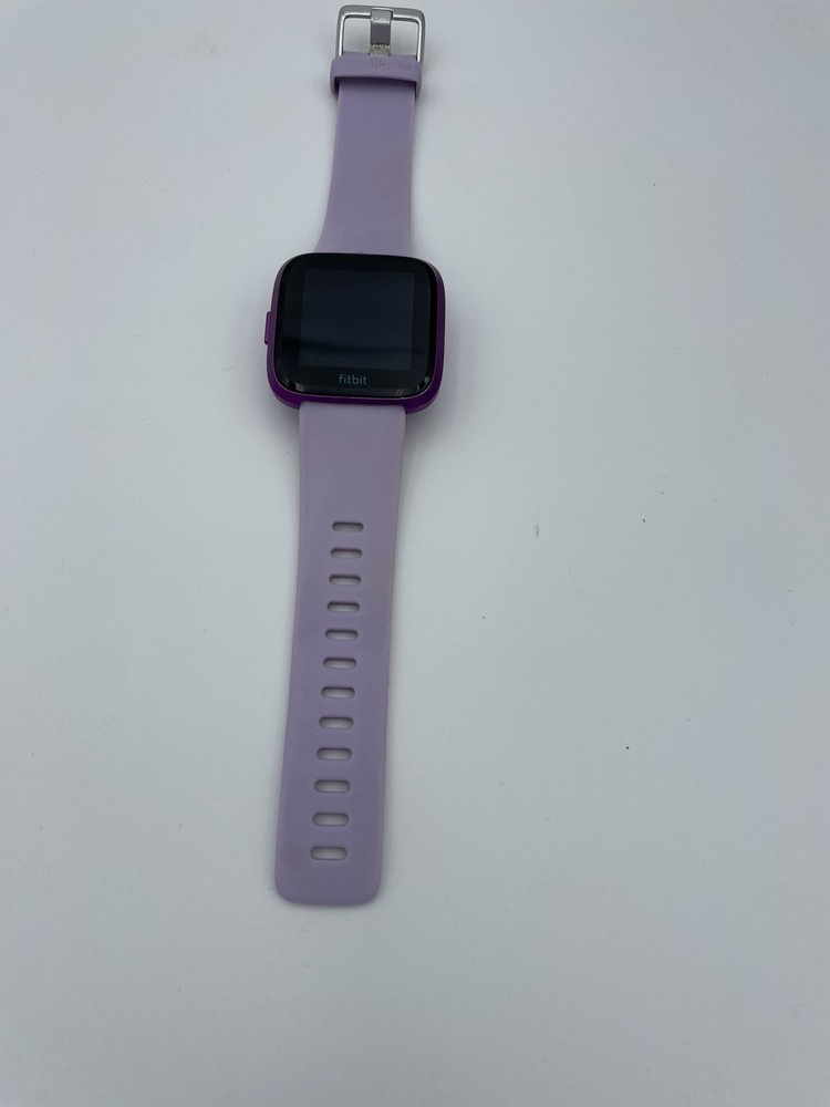 Fitbit Versa Lite Edition Activity Tracker Mulberry Purple Small Band Genuine