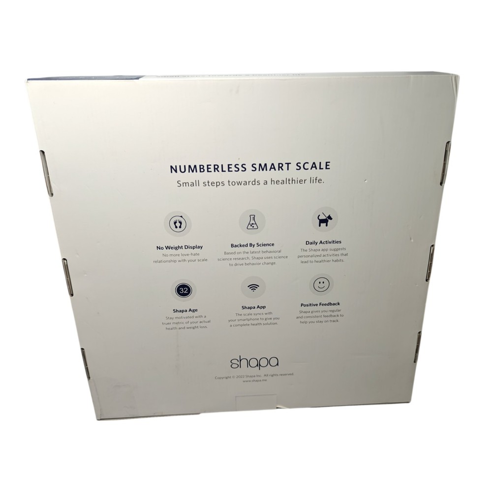 Shapa Numberless Smart Scale Model HL79 - Bluetooth