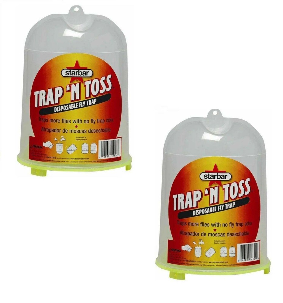 Starbar Trap ‘n Toss Disposable Trap 2-Pack