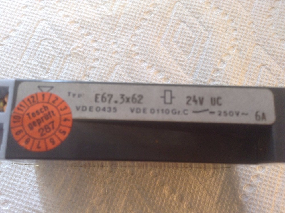 Tesch E67.3X62 Timer 24VDC